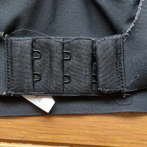 Aerie Real Free Black Seamless Bra With Removable Cups - Picture 4 of 5